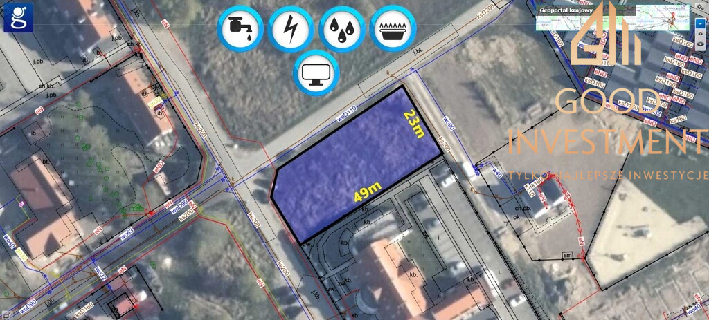 Działka Sprzedaż Niechorze Zaciszna