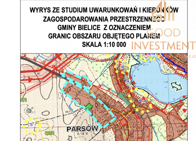 Działka Sprzedaż Parsów 5