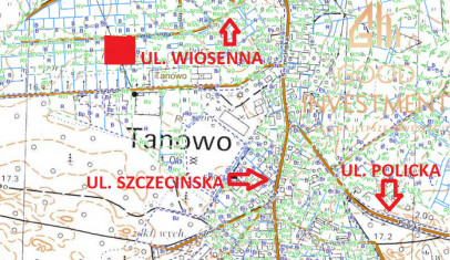 Działka Sprzedaż Tanowo