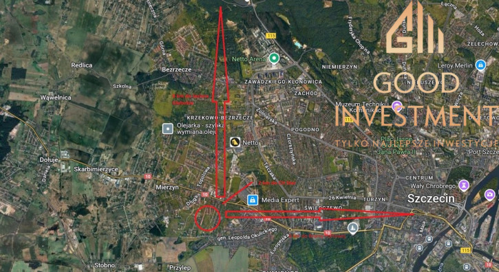 Działka Sprzedaż Mierzyn 2