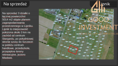 Działka Sprzedaż Lipnik