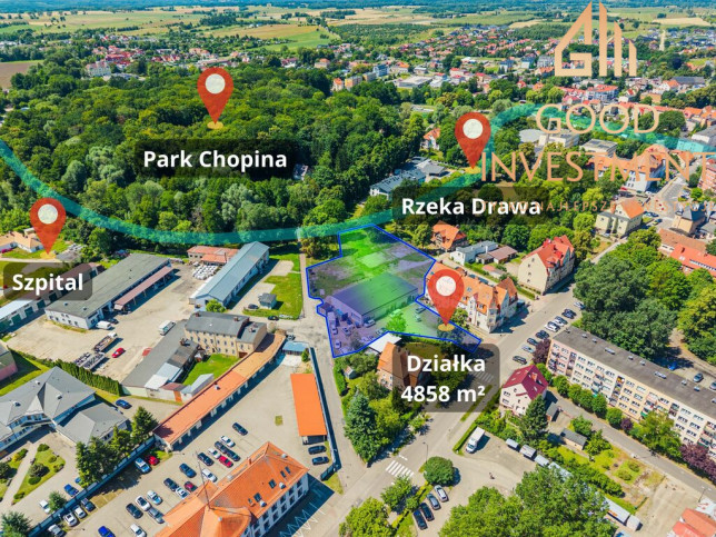 Działka Sprzedaż Drawsko Pomorskie Obrońców Westerplatte 1
