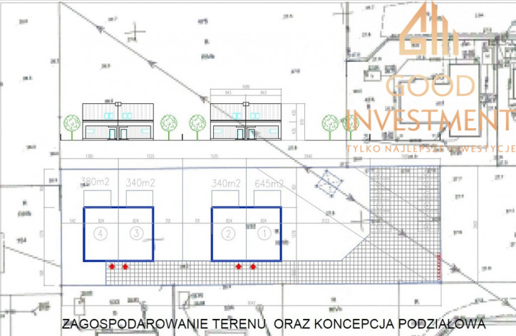 Działka Sprzedaż Mierzyn Kolorowa 1